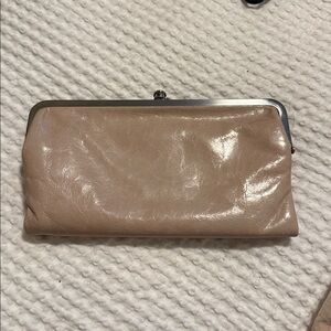 Hobo Cream Clutch wallet
